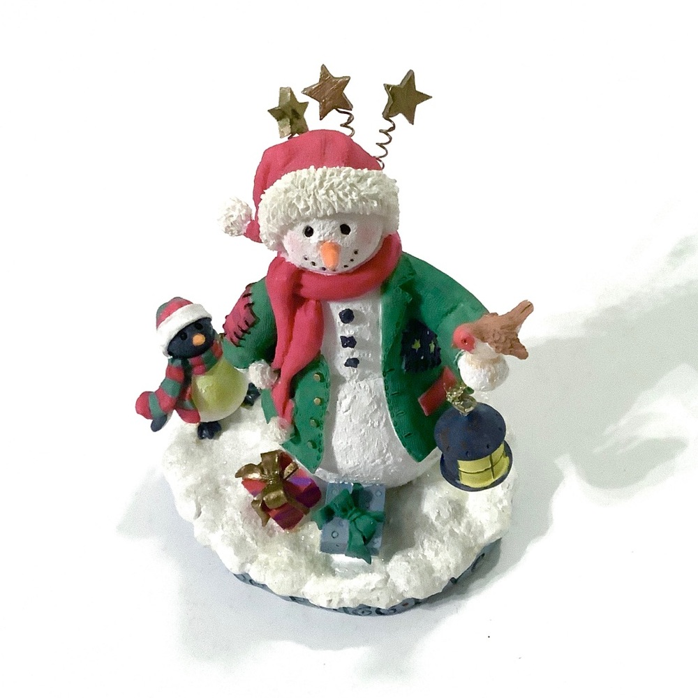 Papel Giftware Arctic Cheer snowman figurine
